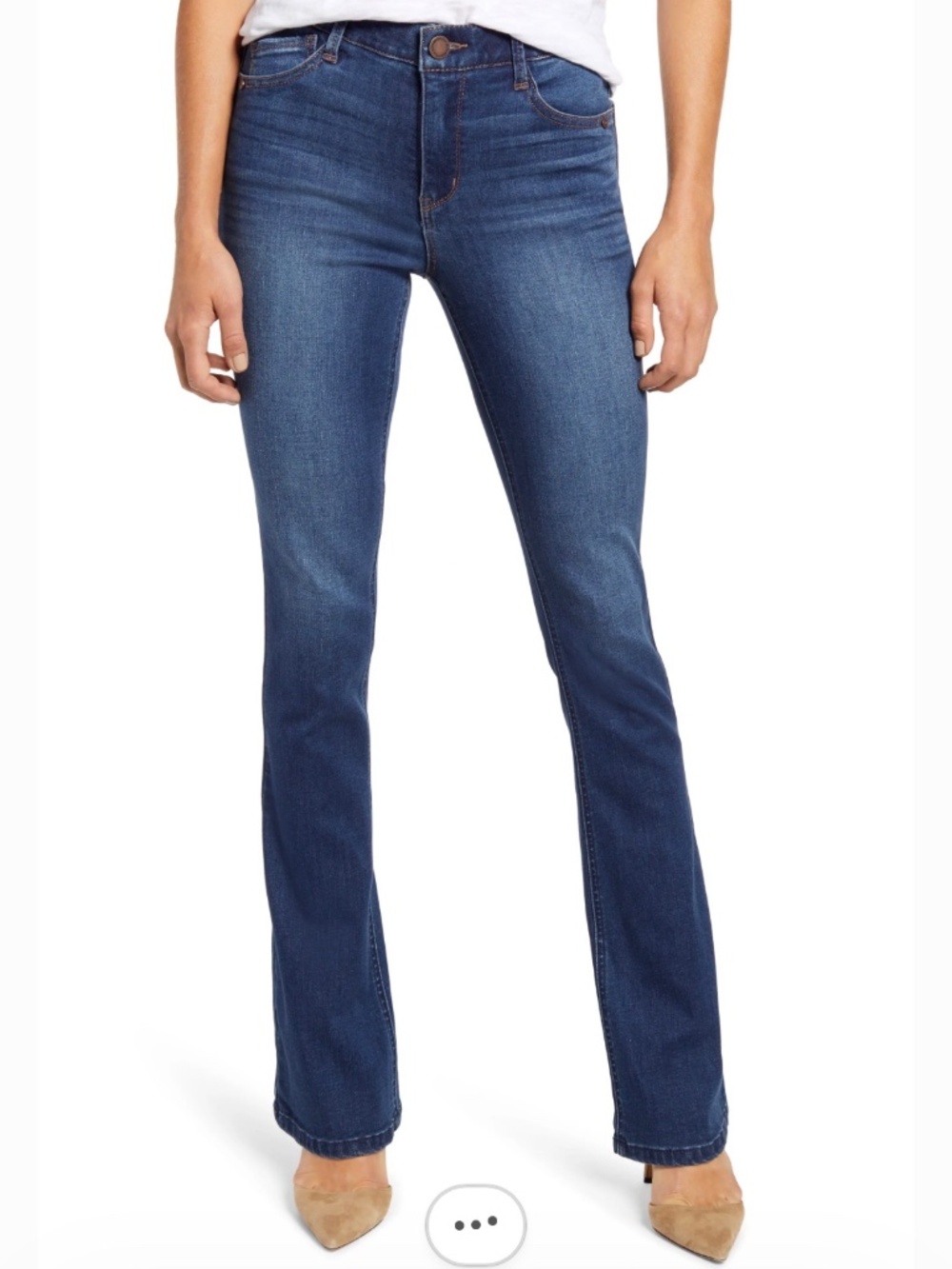 Wit & Wisdom women’s Brittany High-Rise Baby Bootcut Jeans